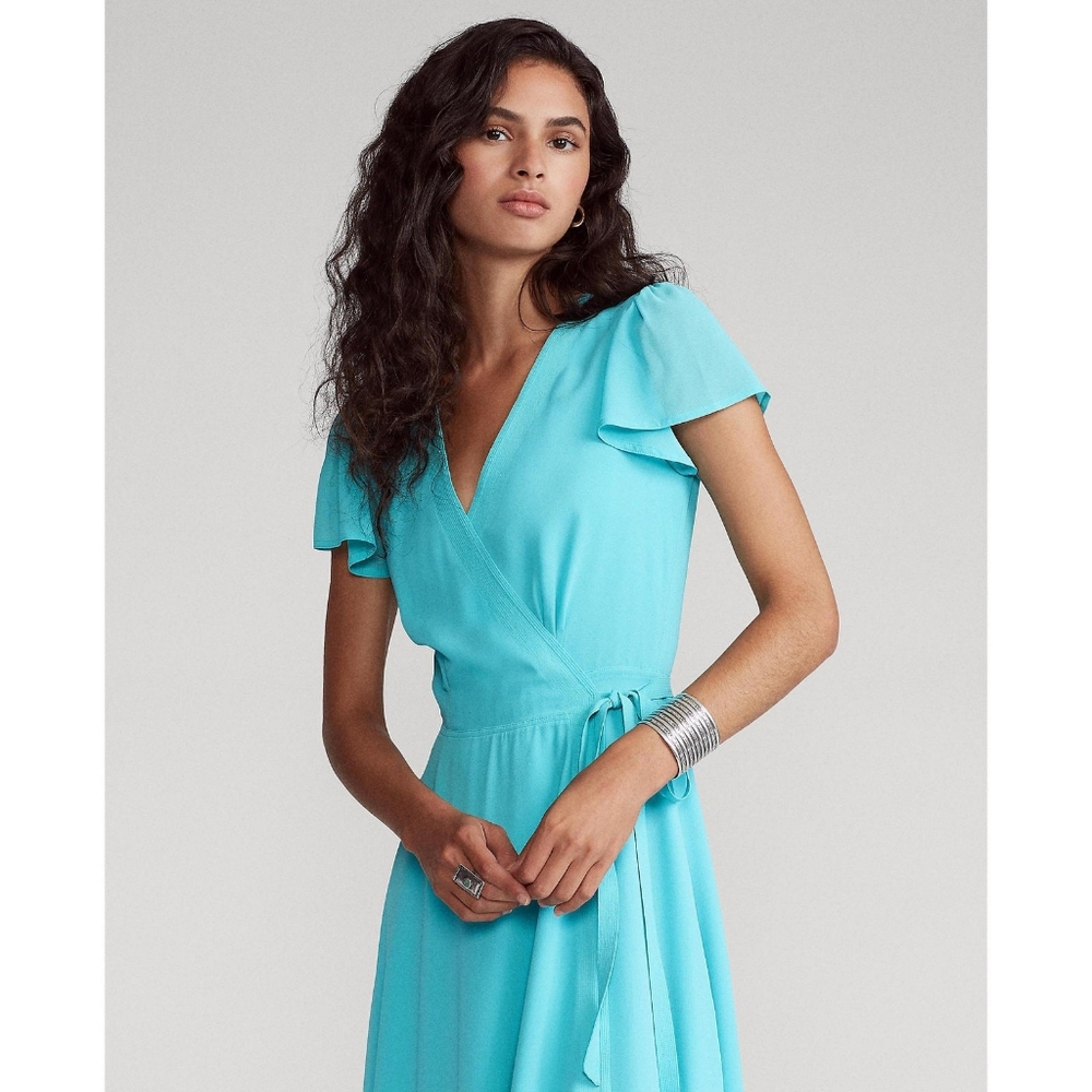 Ralph Lauren wrap dress Sz 12